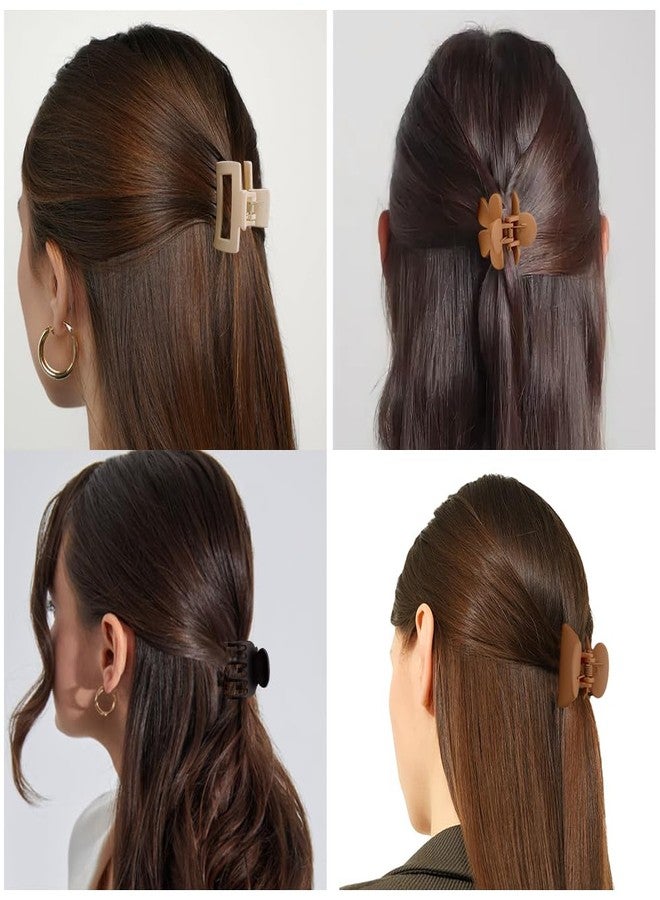 Ahoney 12Pcs Small Hair Clips for Women Girls 0.98" Mini Claws Clips for Thin Thick Hair No-slip Jaw Clips - Image 2
